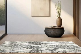 Koberec Argent 14721 U11 ornament modrý / krémový / sivý