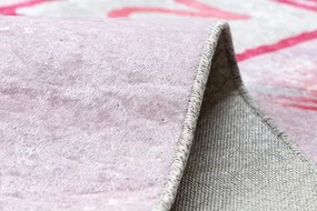 AKCIA: 120x170 cm Detský kusový koberec Junior 51828.802 Ballerina pink, ružová, detská izba, Dywany Łuszczów