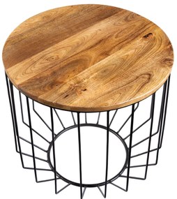 Konferenčný stolík Factory Loft 50cm mango natural