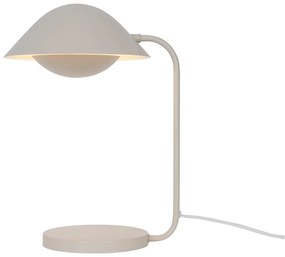 NORDLUX Dizajnová kovová stolová lampa FREYA, 1xE14, 40W, béžová