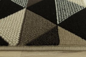 Behúň Luna 503430/97911- trojuholníky hnedý
