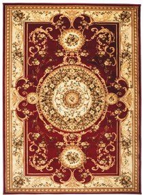 Kusový koberec klasický vzor 3 bordó 300x400cm