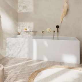 HANSGROHE Pulsify Select S ručná sprcha 3jet Relaxation EcoSmart, priemer 105 mm, kartáčovaný bronz, 24111140