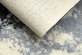 Kúpeľňový koberček ABSTRACT abstrakcia, protišmykový, mäkký - sivý