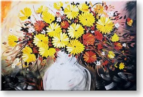 Autorská reprodukcia na plátne KVETY