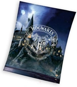 Detská deka Harry Potter Rokfortská škola 130x170 cm