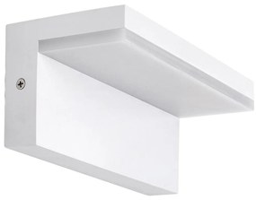 Rabalux 77093 - LED Vonkajšie nástenné svietidlo ZARAGOZA LED/10W/230V IP54 biela