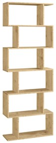 Knižnica TAYLOR ARTISAN 6 políc, 70x190 cm