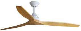 FARO 33728DC - Stropný ventilátor ALO L drevo/biela pr. 152 cm + diaľkové ovládanie