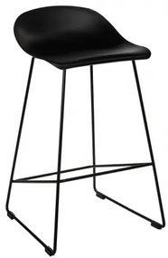 LINEA pultová stolička 66 cm Čierna