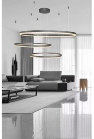 Azzardo AZ4707 - LED Luster na lanku HALO LED/130W/230V čierna