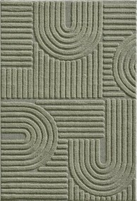 Ayyildiz, Kusový koberec Art 1121 Green, 140x200, zelená, obývacia izba