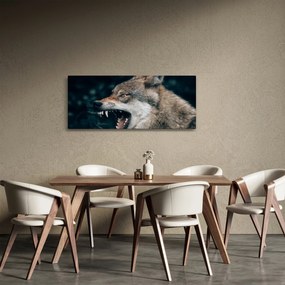 Obraz vlka (120x50 cm)