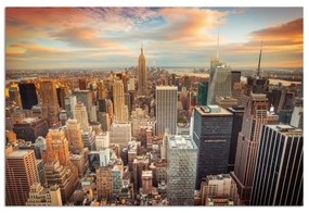 Obraz na plátně Panorama New York City - 100x70 cm