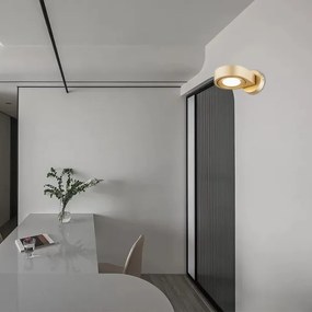 Argon 8899 - Nástenné svietidlo LOTUS 1xGX53/12W/230V zlaté