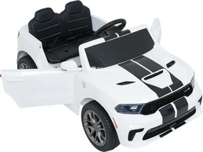 Elektrické autíčko Dodge Durango biele