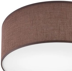 Stropné svietidlo SIRJA 1xE27/60W/230V pr. 35 cm hnedá