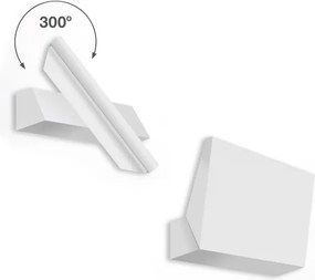 Telefunken - LED Vonkajšie nástenné svietidlo LED/10W/230V IP44 biela