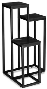 Stojan na kvety MUNIR čierny mramor