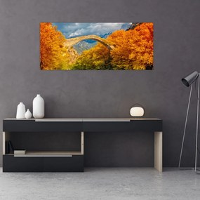 Obraz - Konitsa most (120x50 cm)