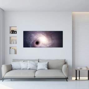 Obraz - Špirálna galaxia (120x50 cm)