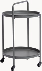 Okrúhly exteriérový pomocný stolík Austin