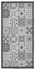 Sivý prateľný behúň 50x120 cm Persane – douceur d'intérieur