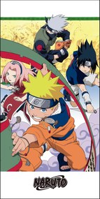 Jerry Fabrics Bavlnená froté osuška 70x140 cm - Naruto