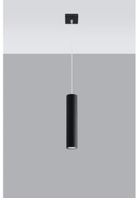 Sollux SL.0327 - Luster na lanku LAGOS 1 1xGU10/10W/230V čierna