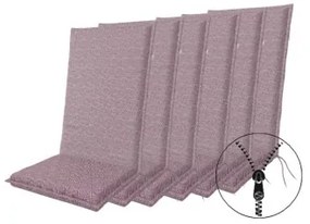 Doppler ART 4043 vysoký - set 6 ks - podušky na stoličku a kreslo