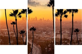 Obraz - Panorama Los Angeles (90x60 cm)