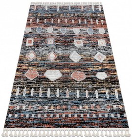 Kusový koberec Lineas čierny 140x190cm