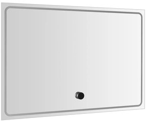 Sapho Sapho, GEMINI zrkadlo s LED osvetlením 100x70cm, chytré funkcie, GM100K