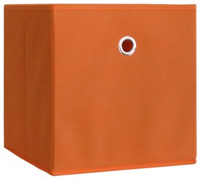 VCM Skládací box oranžový, 2 kusy