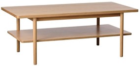 Dizajnový konferenčný stolík Zayleigh 120 cm vzor dub