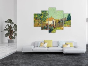 Obraz - Imitator of Vincent van Gogh, Landscape, reprodukcia (150x105 cm)