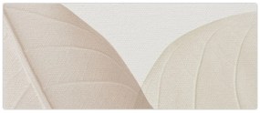 Obraz - Texturované listy (120x50 cm)