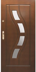 Dvere vchodové WZ34 90P orech
