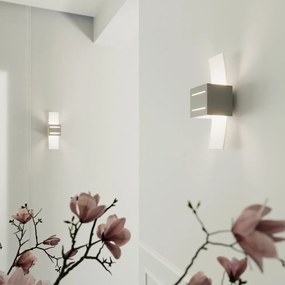 Sivé nástenné svietidlo Carlo – Nice Lamps
