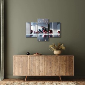 Obraz - 3D priestor s guľami II. (90x60 cm)