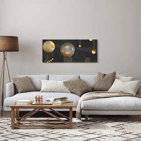 Obraz - Abstrakcia (120x50 cm)