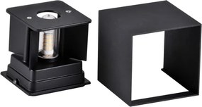 Vonkajšie nástenné svietidlo KIOTO 1xG9/5W/230V IP44 čierna