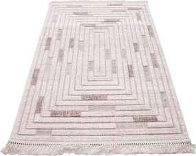 Koberec Benita 525 D.BEIGE/CREAM rozmery koberec: 120x170 cm