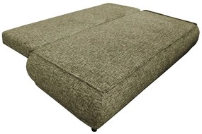 Rozkladacia pohovka PAROS- zelená