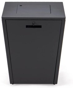 Stůl s plynovým ohništěm Berry černý