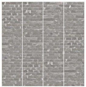 MANUFACTURER -  Súprava posuvnej záclony - Betónové dlaždice - 4 panely