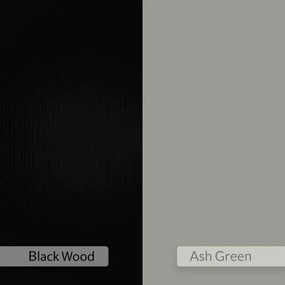 Komoda Houseland Amira 80 cm sivo-zelená