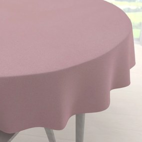 Biante Veľký dekoračný okrúhly obrus BKS-413 Púdrovo ružový - 2.AKOSŤ Ø 220 cm