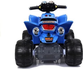 LEAN CARS Štvorkolka na batérie Big Wheels Blue