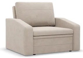 Kreslo ORBIT Paros rozkladacie, béžové